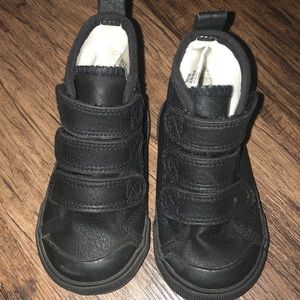H &M toddler boy high top faux leather  sneakers